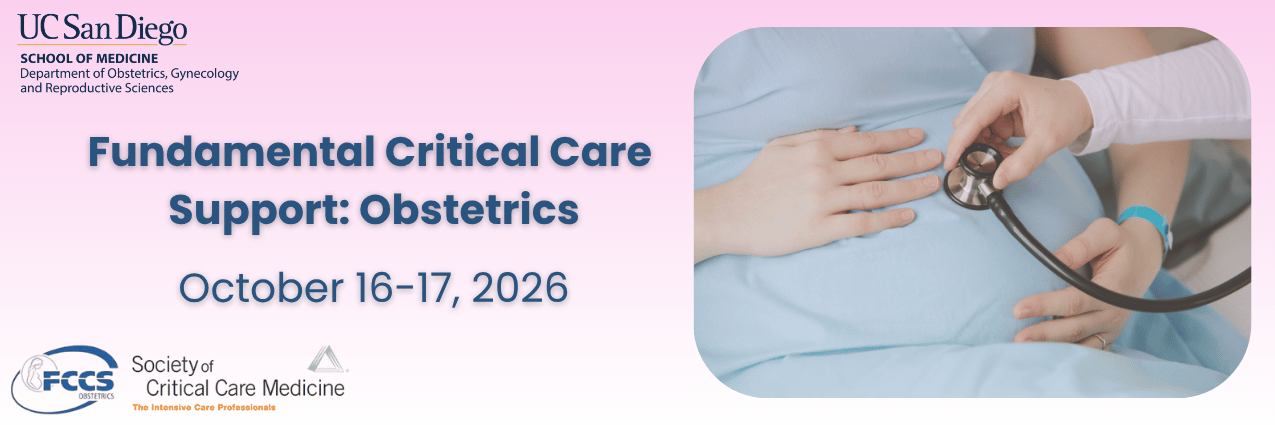 Fundamental Critical Care Support: Obstetrics Banner